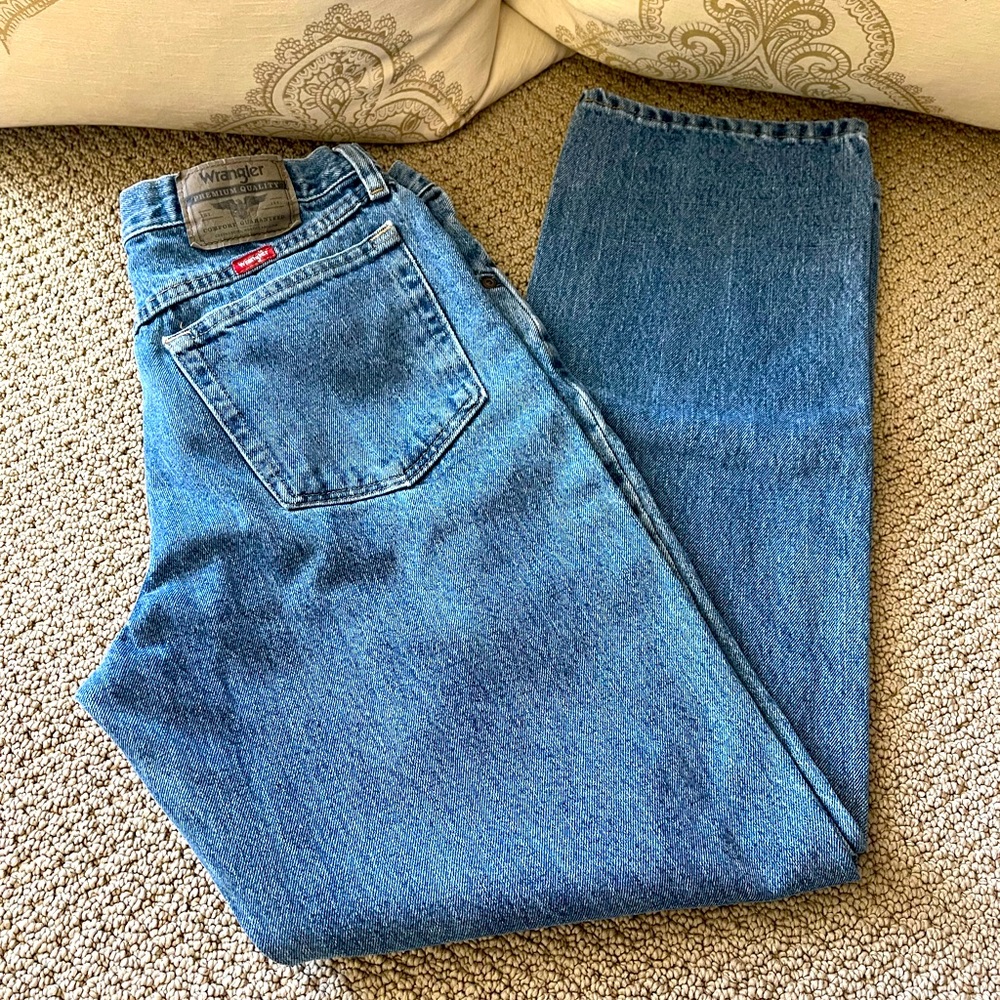 Wrangler Men’s Relaxed Fit Denim Jeans